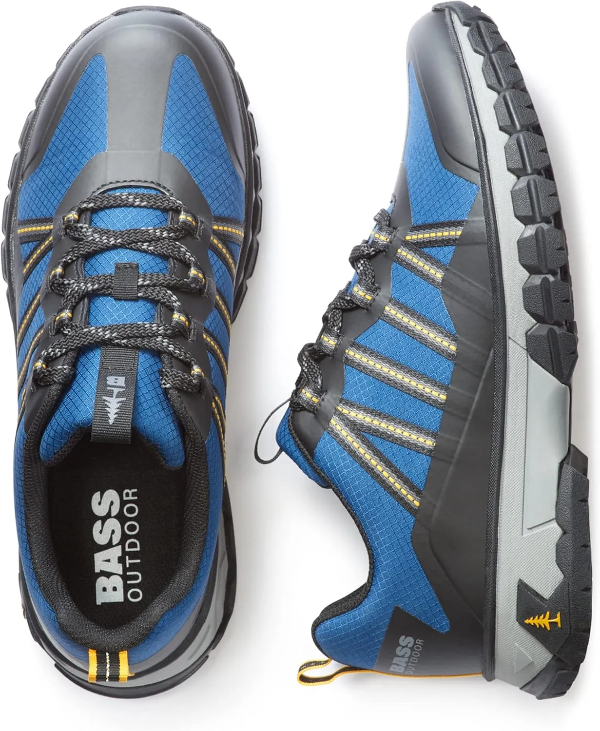 BASS OUTDOOR Men's Peak Webbing Hiker L Hiking Shoe