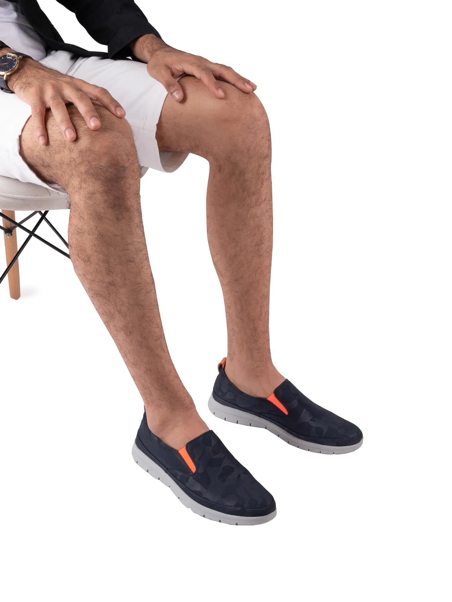 Comfortable Blue Miller Flexible Shoes