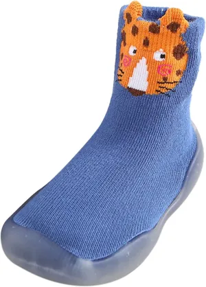 House Shoes for Toddler Toddler Baby Boys Girls Solid Warm Knit Soft Sole Rubber Shoe Socks Little Fuzzy