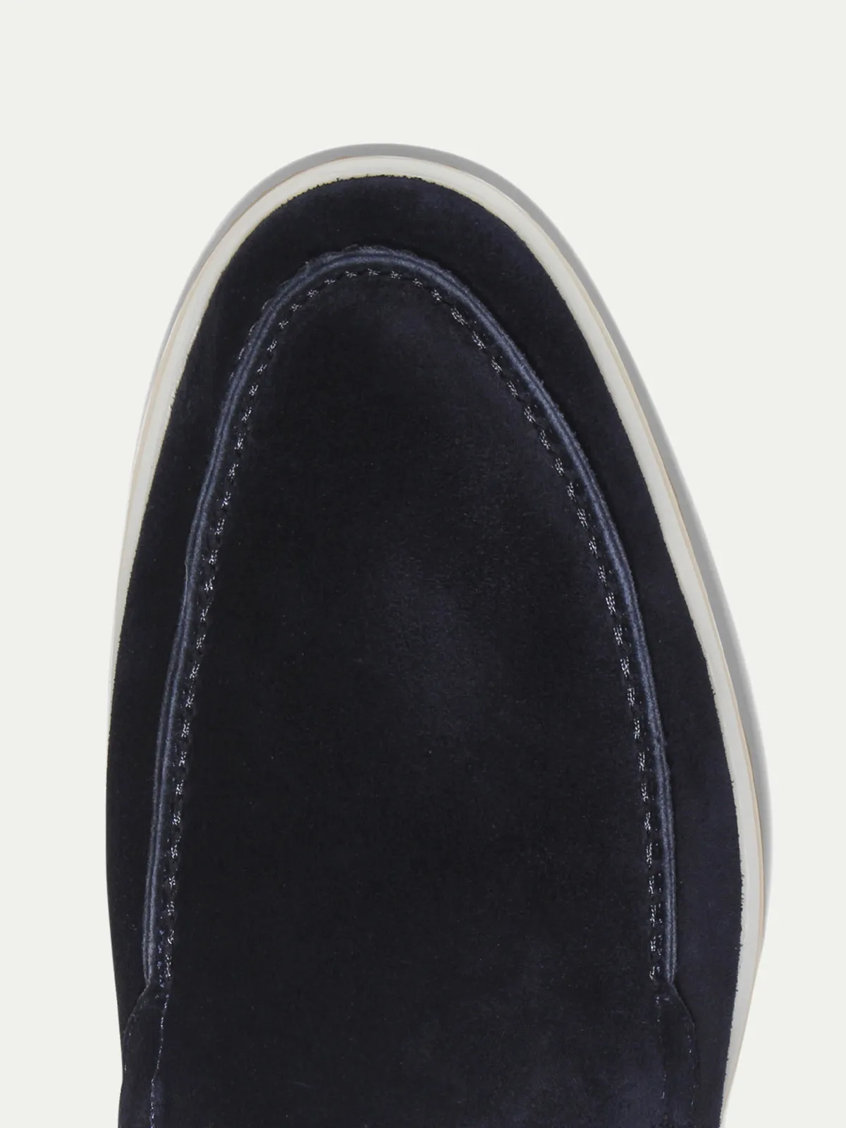 Navy Yacht Loafers