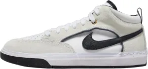 Nike SB React Leo Skate Shoes (DX4361-100, White/Black) Size 12