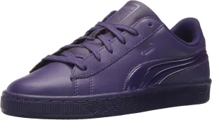 PUMA Baby Basket Classic Sneaker, Violet Indigo-Violet Indigo, 4 M US Toddler