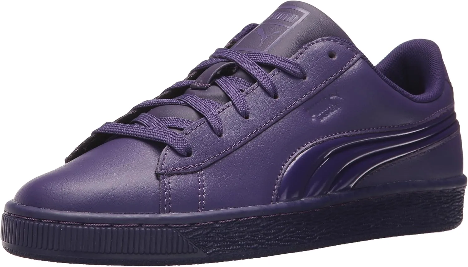 PUMA Baby Basket Classic Sneaker, Violet Indigo-Violet Indigo, 4 M US Toddler