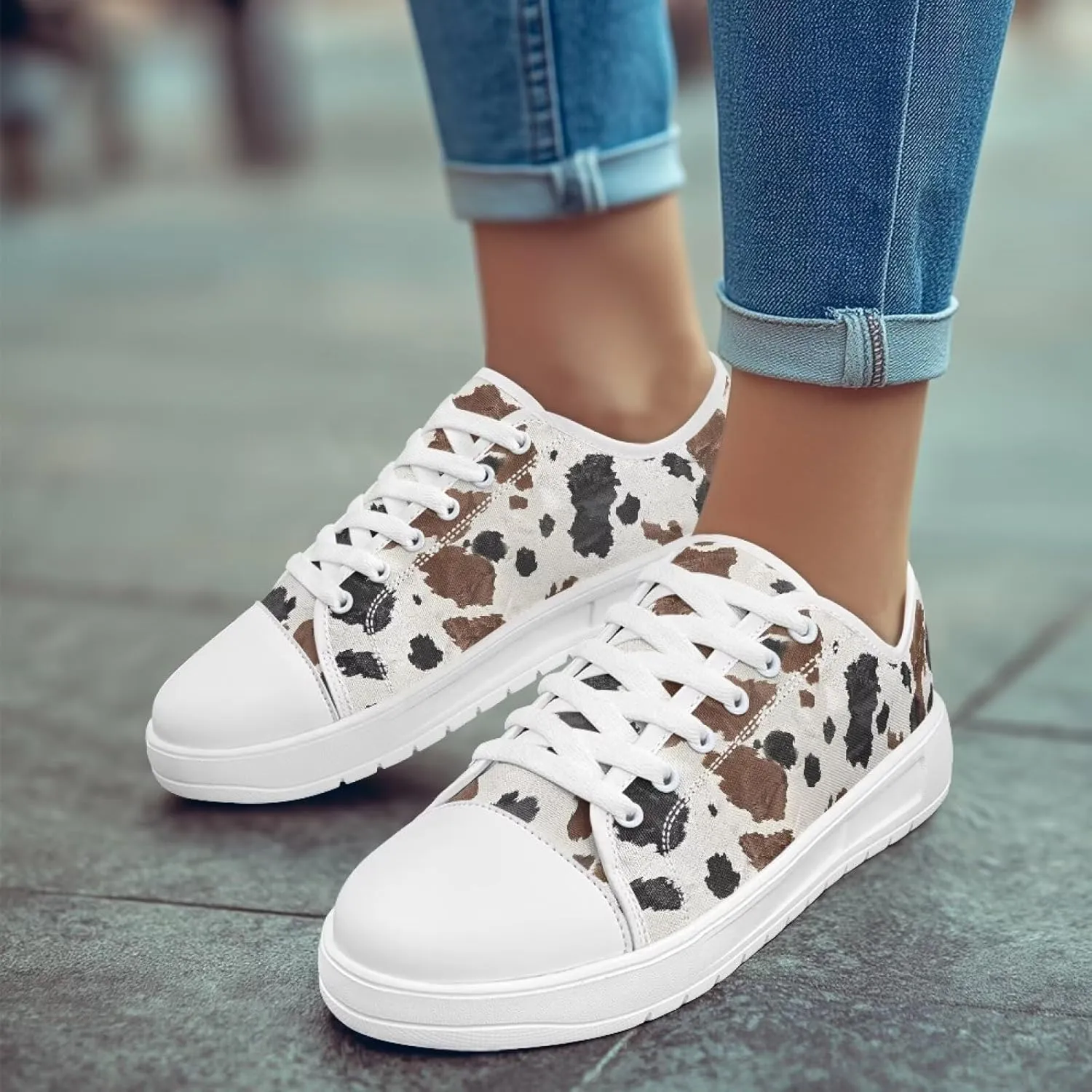 Summer Womens & Men Casual Sneakers Fashion Adult Canvas Shoes with Flag Pattern
