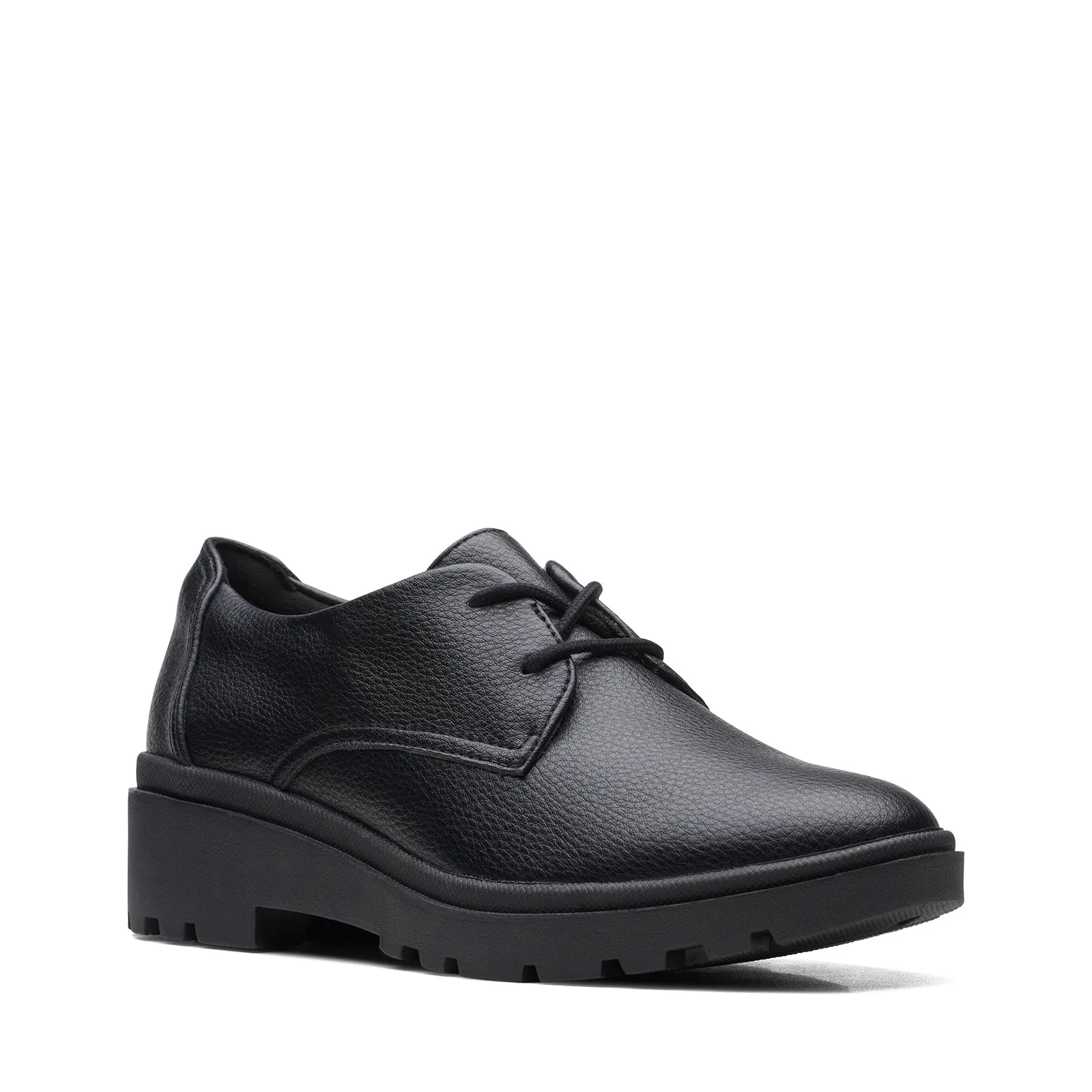 Womens - Calla Ruby Black Leather