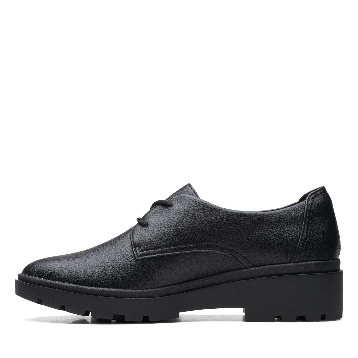 Womens - Calla Ruby Black Leather